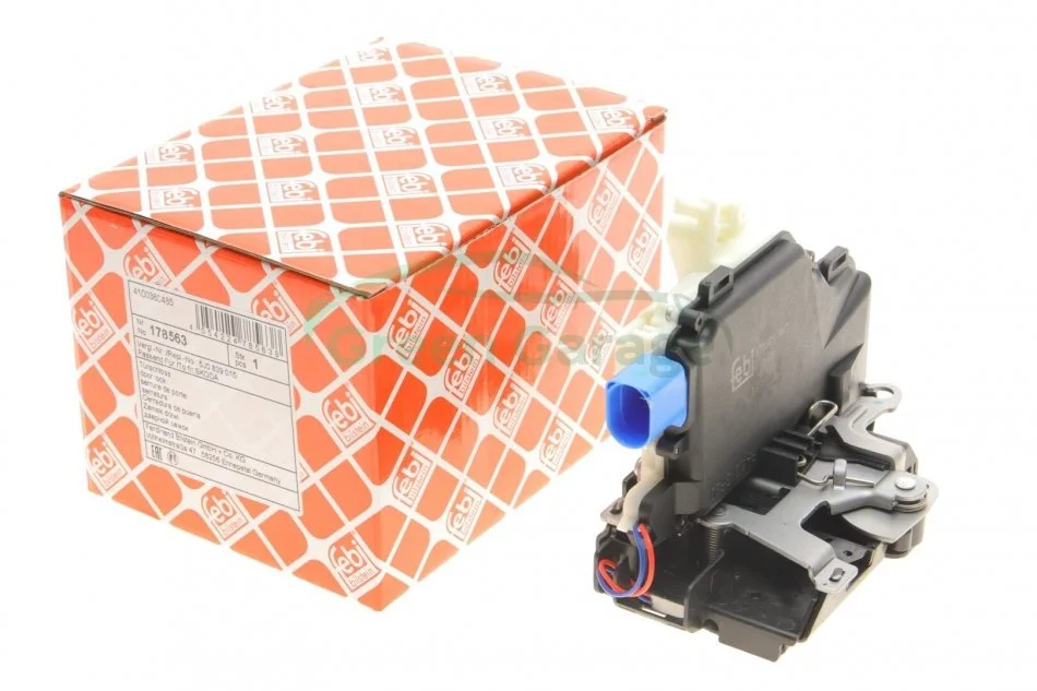 Замок двері задн Лів SKODA FABIA I, FABIA I PRAKTIK, FABIA II 10.99-12.14 FEBI BILSTEIN 178563 (фото 1)