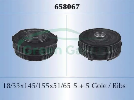 Шків ременя STARLINE RS 658067 (фото 1)