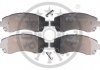 KLOCKI HAMULCOWE SUBARU IMPREZA COUPE (GFC), IMPREZA ESTATE (GF), IMPREZA ESTATE (GG), IMPRE 92-06 PRZOD SZT OPTIMAL BP10200 (фото 1)