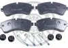 KLOCKI HAMULCOWE MERCEDES-BENZ SPRINTER 4,6-T BOX (906), SPRINTER 4,6-T PLATFORM/CHASSIS (90 06-11 PRZOD SZT OPTIMAL BP12296 (фото 1)