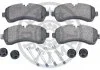 KLOCKI HAMULCOWE MERCEDES-BENZ SPRINTER 4,6-T BOX (906), SPRINTER 4,6-T PLATFORM/CHASSIS (90 06-11 PRZOD SZT OPTIMAL BP12296 (фото 2)