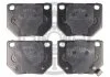 KLOCKI HAMULCOWE SUBARU IMPREZA ESTATE (GG),HATCHBACK (GR, GH, G3), SALOON (GD) 00-13 TYL SZT OPTIMAL BP12647 (фото 1)