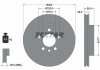 TARCZA HAM. VW P. AMAROK 2,0-3,0 TDI 10- TEXTAR 92228905 (фото 2)