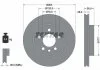 TARCZA HAM. VW P. AMAROK 2,0-3,0 TDI 10- TEXTAR 92228905 (фото 2)