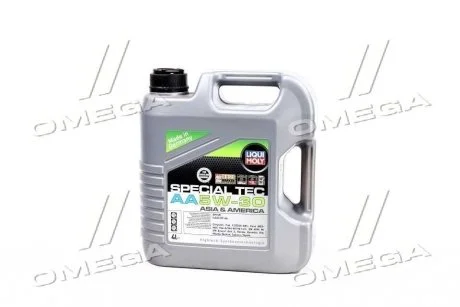 Олива моторна Liqui Moly SPECIAL TEC АА 5W-30 (Каністра 4л) LIQUI MOLY 7516/7616