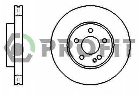 Диск гальмівний PROFIT 50101203
