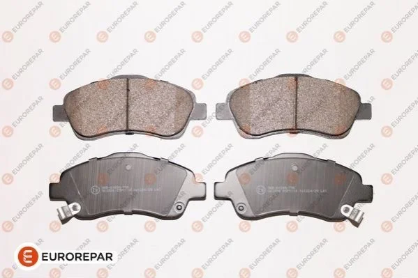 Колодки тормозные (передние) Toyota Avensis 03-08/Corolla Verso 04-09 EUROREPAR 1617263480 (фото 1)