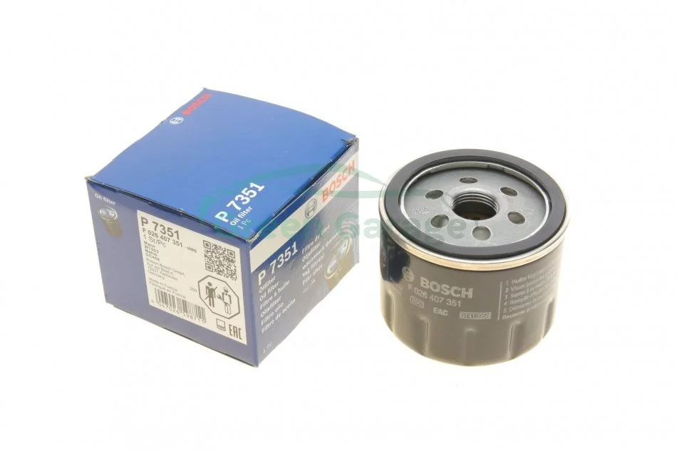 МАСТИЛЬНИЙ ФІЛЬТР BOSCH F 026 407 351 (фото 1)