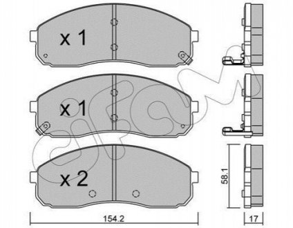 Автозапчастина CIFAM 8226310