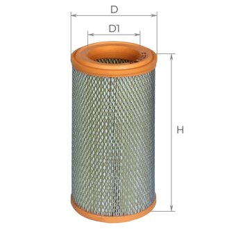 Фільтр повітряний ALPHA FILTER AF0200