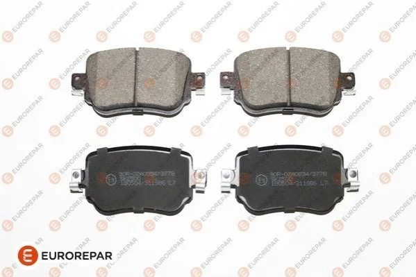 Колодки тормозные (задние) Audi Q3/Skoda Octavia/Seat Leon/VW Golf/Sharan 12-/Passat B8/Caddy IV 14- EUROREPAR 1639376780 (фото 1)