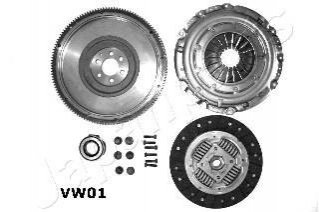 VW К-кт сцепления с маховиком Audi A3,Skoda Octavia,SuperB,Caddy III,Golf V,VI,Passat,Touran 1.9/2.0TDI 03- JAPANPARTS KVVW01