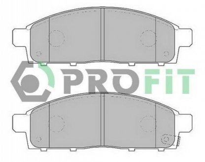 Колодки гальмівні дискові PROFIT 50002016