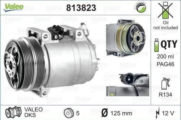 Компресор VALEO 813823 (фото 1)