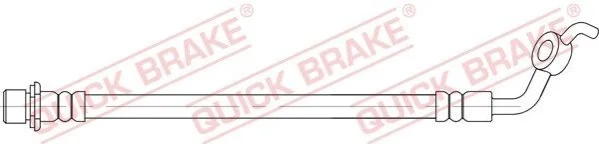Гальмівний шланг QUICK BRAKE 58.008 (фото 1)