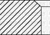 Кільця поршневі (к-кт на 2 поршя) MB E-class (W124)/190 (W201) 2.0D 93-95 (87.00mm/STD) (2-2-3) YENMAK 9109921000 (фото 3)