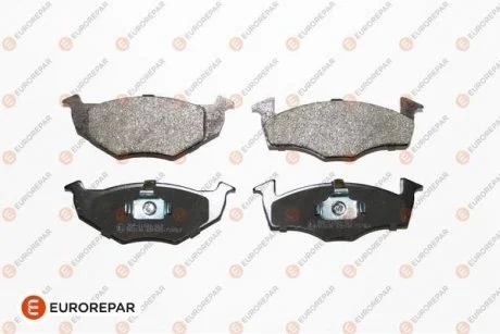 Колодки гальмівні (передні) Seat Arosa 97-04/Skoda Fabia 99-14/Roomster 07-15/VW Polo 94-09 EUROREPAR 1617253580