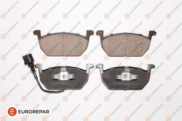 Колодки гальмівні (передні) Seat Leon/Skoda Octavia IV/V/VW Golf VII 12- (+датчик) EUROREPAR 1639375980 (фото 1)