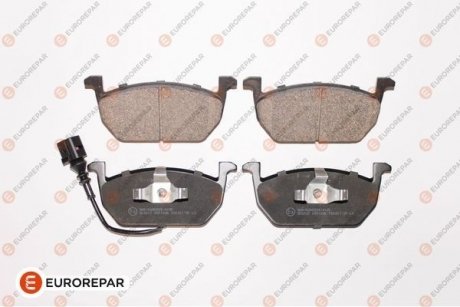 Колодки гальмівні (передні) Seat Leon/Skoda Octavia IV/V/VW Golf VII 12- (+датчик) EUROREPAR 1639375980