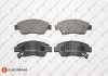Колодки гальмівні (передні) Honda Civic V/VI/VII 91-05/CRX III 92-98/Jazz 08-14 EUROREPAR 1623058580 (фото 1)
