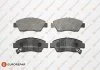 Колодки гальмівні (передні) Honda Civic V/VI/VII 91-05/CRX III 92-98/Jazz 08-14 EUROREPAR 1623058580 (фото 1)