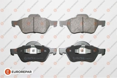 Колодки гальмівні (передні) Renault Laguna II/III 01-15/Megane II 03-/Wind 10- EUROREPAR 1617257380