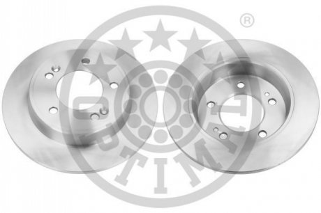 Диск гальмівний (задній) Kia Ceed/Cerato/Soul/Hyundai i30/Elantra 12- (262x10) OPTIMAL BS9262C