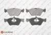 Колодки гальмівні (передні) Opel Omega B 94-00/Vectra A 93-95/Saab 900 93-98 EUROREPAR 1623058280 (фото 1)