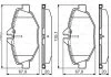 Колодки гальмівні (передні) MB E-class (W211) 02-09 (Bosch) Q+ (з датчиками) BOSCH 0986495433 (фото 1)