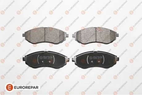 Колодки гальмівні (передні) Chevrolet Aveo/Daewoo Kalos 1.2-1.6 02- EUROREPAR 1617266280