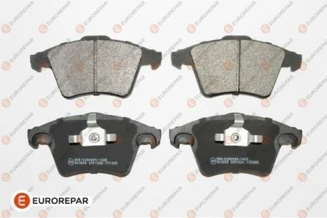 Колодки гальмівні (передні) VW Multivan/T5 03-/T6 15- (Teves) Q+ EUROREPAR 1639373880