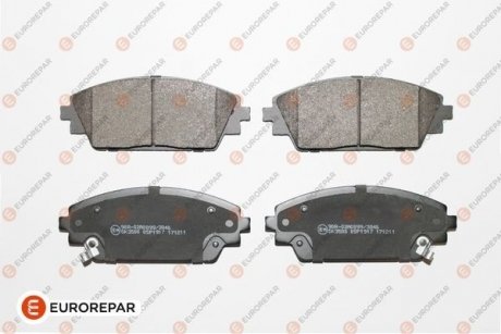 Колодки гальмівні (передні) Mazda 3 13-/CX-3 15- EUROREPAR 1639381780