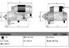 Стартер (12В, 1,7кВт, новий із заставою) AUDI A3, TT SEAT ALTEA, ALTEA XL, CORDOBA, IBIZA III, IBIZA IV, IBIZA IV SC, LEON, TOLEDO III SKODA FABIA I, FABIA I PRAKTIK 1.4D-2.0D 01.00-08.15 DENSO DSN3007 (фото 1)