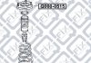 Опора амортизатора зад Q-fix Q0000515 (фото 3)
