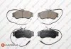 Колодки гальмівні (передні) Citroen Berlingo 96-11/Xsara/Peugeot 306 93-05/Partner 96-15 (+датчики) EUROREPAR 1617254480 (фото 1)