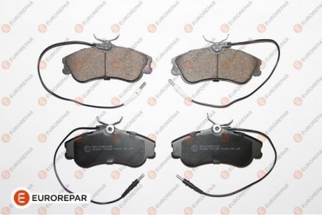Колодки гальмівні (передні) Citroen Berlingo 96-11/Xsara/Peugeot 306 93-05/Partner 96-15 (+датчики) EUROREPAR 1617254480