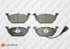 Колодки гальмівні (передні) Audi A3/Skoda Fabia/Octavia 96-13/VW Caddy 04-15/Golf 97- (+датчик) EUROREPAR 1617254080 (фото 1)