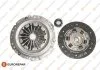 Комплект зчеплення Citroen Berlingo/Peugeot Partner 1.9D 96-15 (d=200mm) +вижимний (z=18) EUROREPAR 1636265280 (фото 1)