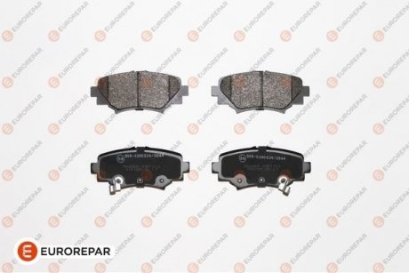 Колодки гальмівні (задні) Mazda 3 13- (101.5x44.5x13.8) EUROREPAR 1675991180