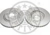 Диск гальмівний (передній) Nissan Qashqai II/X-trail 13-/ Leaf 14-/ Renault Kadjar 13- (296x26) PRO OPTIMAL BS9246C (фото 1)