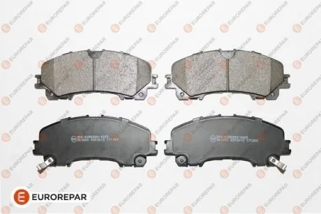 Колодки гальмівні (передні) Nissan Koleos 16-/X-Trail/Infiniti Q50/Q60/QX50 13-/Renault Koleos 16- EUROREPAR 1675996380