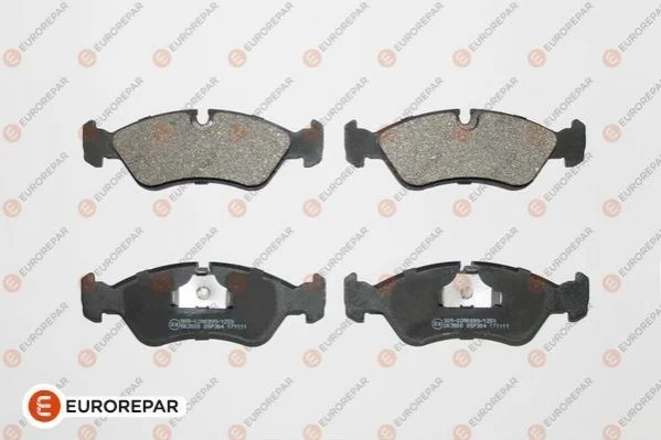 Колодки гальмівні (передні) Opel Astra F 91-01/Vectra A/B 88-03/Kadett E 85-92/Omega A 86-94 EUROREPAR 1617267280 (фото 1)