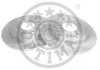 Диск гальмівний (задній) Ford Focus 98-04/Fiesta 05-/Sierra 82-93 (253x10) (з покриттям) OPTIMAL BS1550C (фото 1)