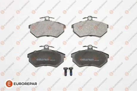 Колодки гальмівні (передні) Seat Cordoba/Ibiza/Toledo 93-02/VW Golf/Passat B2-B4 83-99 EUROREPAR 1617248580