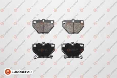 Колодки гальмівні (задні) Toyota Corolla 01-08/Prius 00-09/Yaris/Celica 99-05 EUROREPAR 1617269280