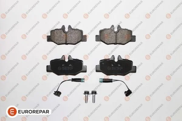 Колодки гальмівні (задні) MB Vito (W639) 03- (Bosch) Q+ (з датчиками) EUROREPAR 1639371180 (фото 1)