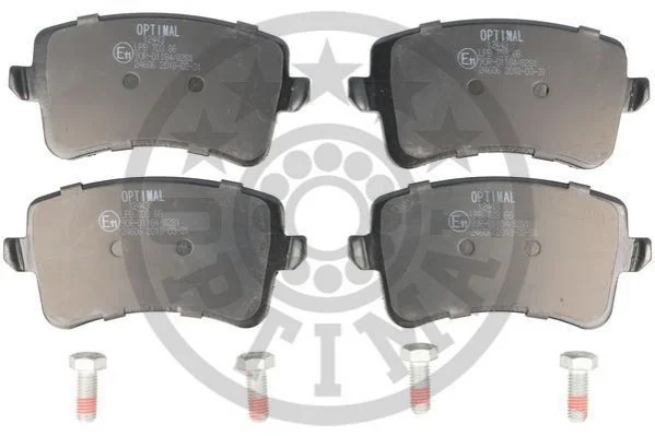 Колодки тормозные (задні) Audi A4/A5/Q5 07- OPTIMAL BP12443 (фото 1)