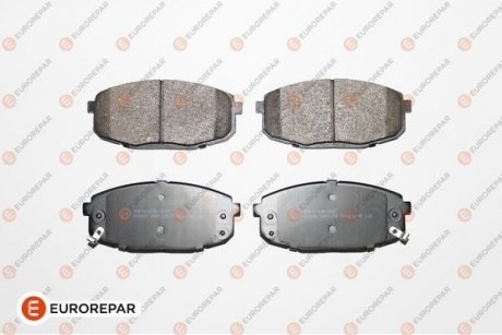 Колодки гальмівні (передні) Hyundai i30 07-12/Kia Ceed 06-/Carens 02-/Cerato 09-/Soul 14- EUROREPAR 1617285280