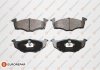 Колодки гальмівні (передні) Seat Cordoba/Ibiza/Toledo 93-02/VW Golf III/Polo 91-02 EUROREPAR 1617275280 (фото 1)