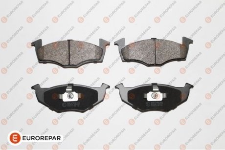 Колодки гальмівні (передні) Seat Cordoba/Ibiza/Toledo 93-02/VW Golf III/Polo 91-02 EUROREPAR 1617275280